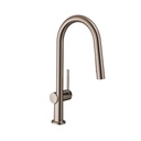Hansgrohe 72846831 Talis N Higharc Kitchen Faucet A-Style 2-Spray Pull-Down Polished Nickel