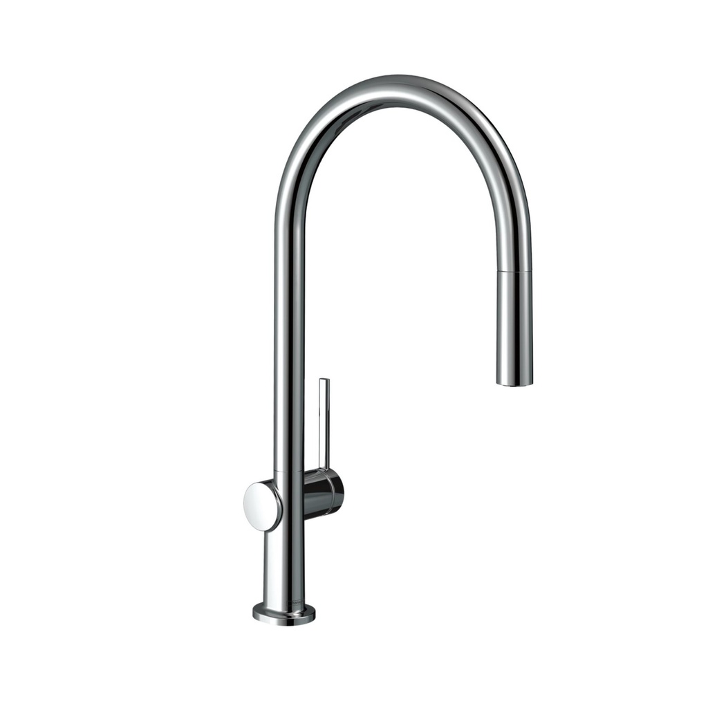 Hansgrohe 72857001 Talis N Higharc Kitchen Faucet O-Style 2-Spray Pull-Down Chrome