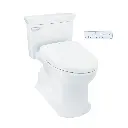 TOTO MW9644726CEFG#01 Soiree Washlet+ S7 One Piece Toilet Cotton