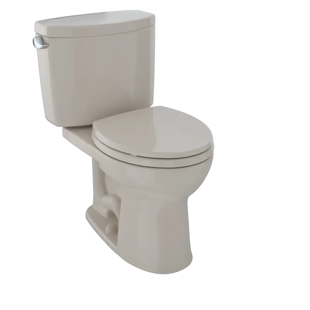 TOTO CST453CEFG#03 Drake II Round Two-Piece Toilet Bone