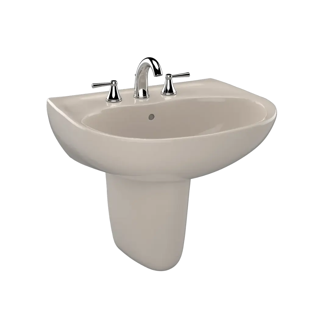 TOTO LHT241.4G#03 Supreme 4" Center Wall Mount Lavatory Bone