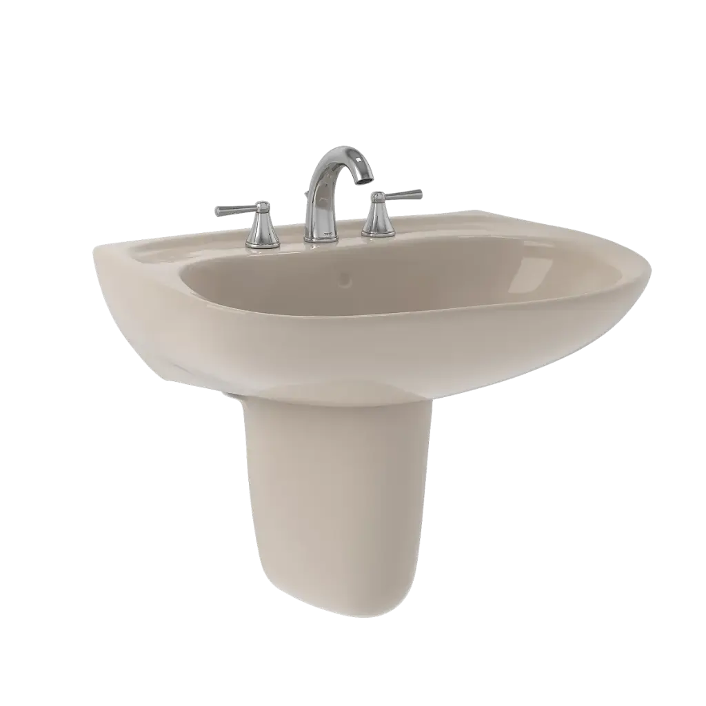 TOTO LHT242G#03 Prominence 1-Hole Wall Mount Lavatory Bone