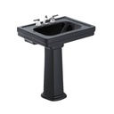 TOTO LPT530.8N#51 Promenade 8" Center Lav & Ped Ebony