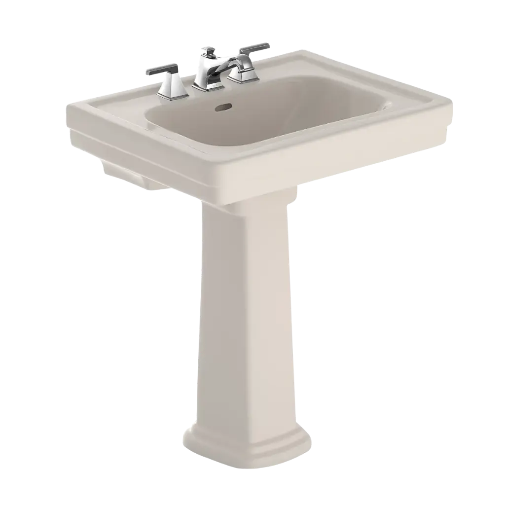 TOTO LPT530N#12 Promenade Single Hole Pedestal Lavatory Sedona Beige