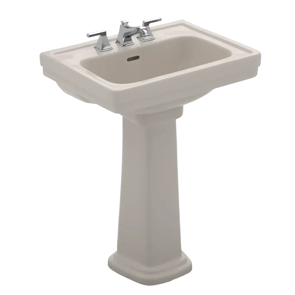 TOTO LPT532N#12 Promenade Single Hole Pedestal Lavatory Sedona Beige