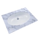 TOTO LT1506G#01 Oval Undercounter Lavatory Cotton