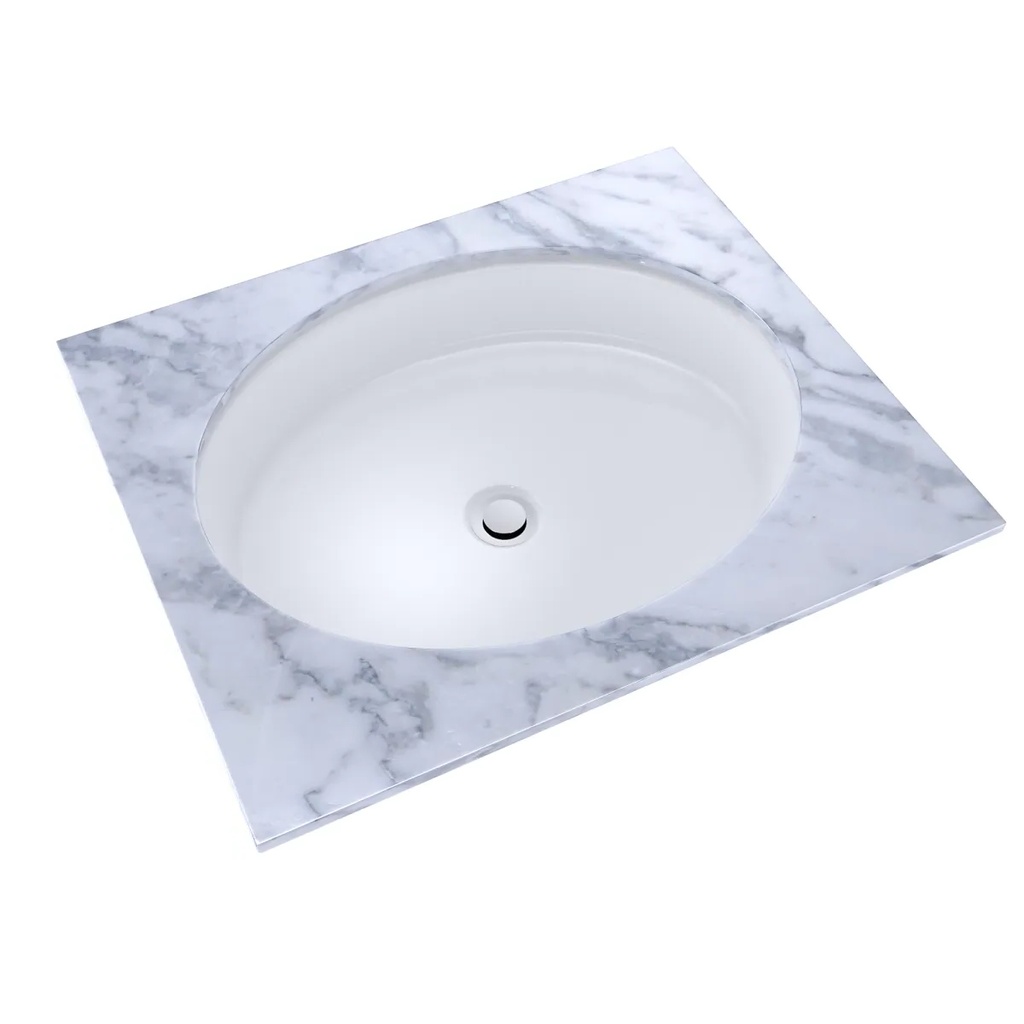 TOTO LT233#01 Atherton Oval 19 X 15 Undercounter Lavatory Cotton