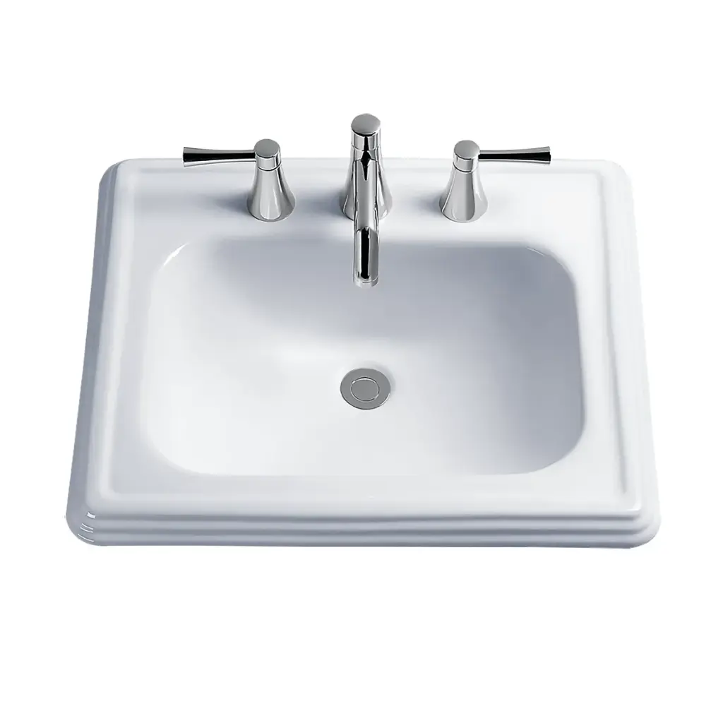 TOTO LT531.4#01 Promenade 4" Center Self Rimming Lavatory Cotton