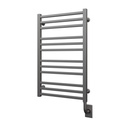 ICO H3104 Tuzio Avento 19.5"x31" Hydronic Towel Warmer Brushed Nickel