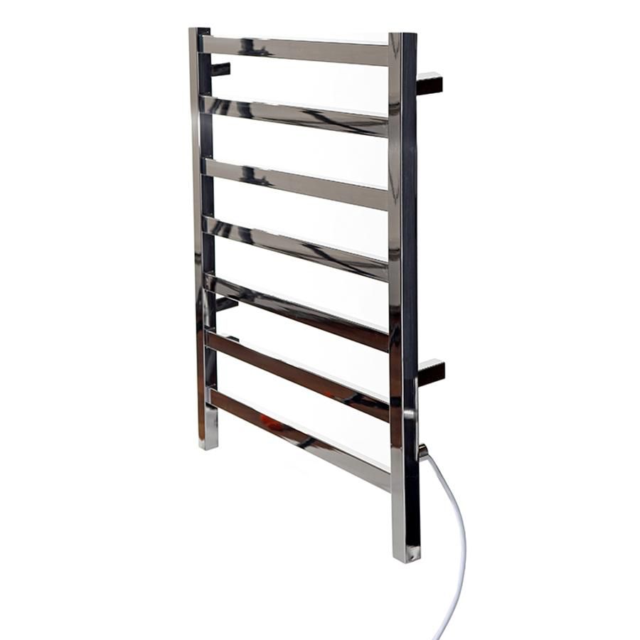 ICO K6013E Kontour 24"x27" Square Towel Warmer Electrical Plug-In Chrome