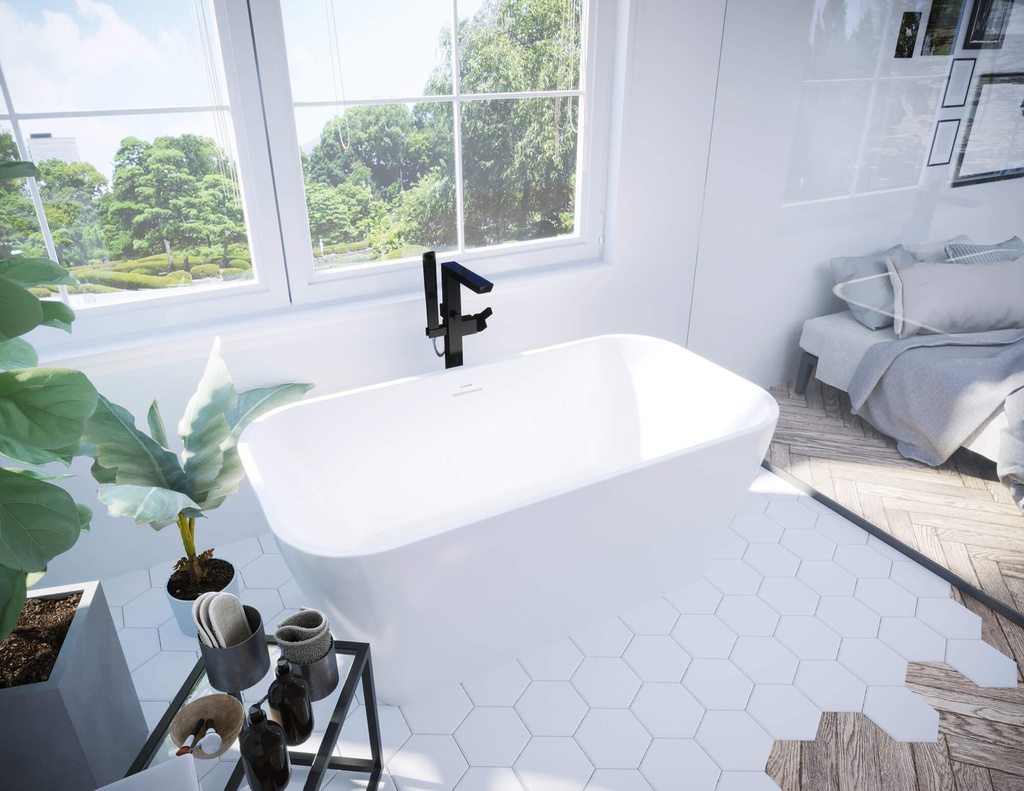 Mirolin CF1021 White Mistaya Bath
