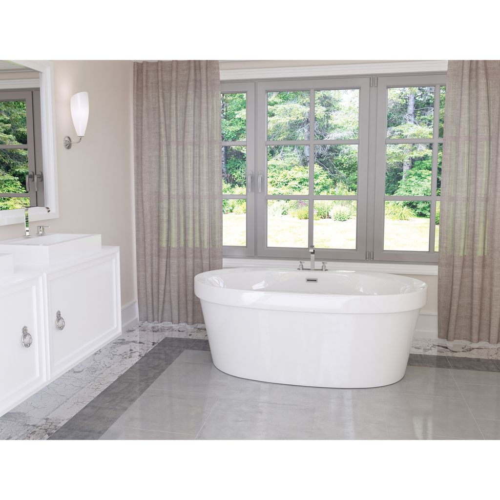 Mirolin CF2006 Cari 60" x 32" Freestanding Tub