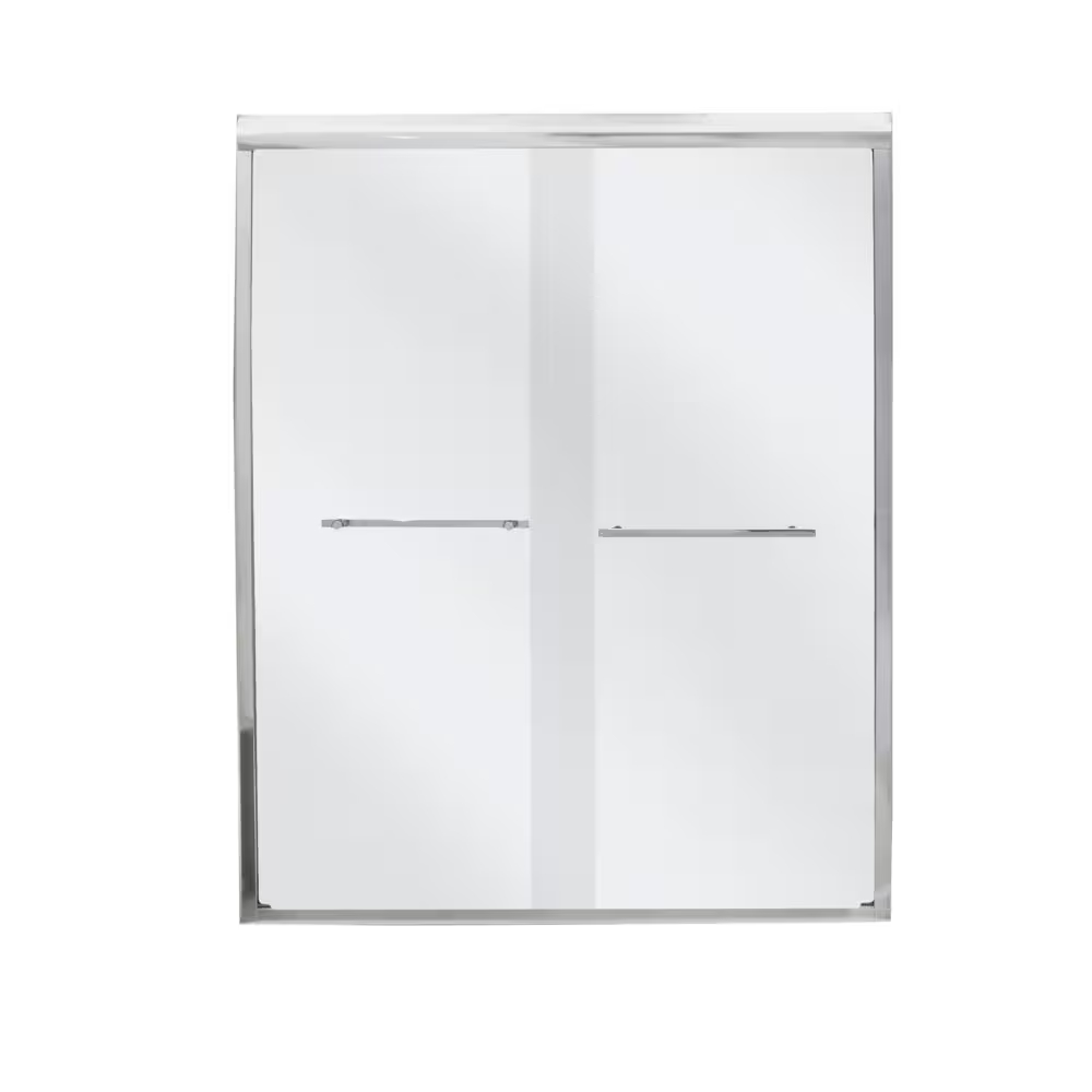 Mirolin BD48PS Bd48 Bypass Shower Door Plain Silver