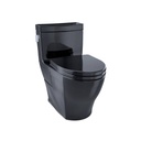 TOTO MS624124CEF Legato One Piece Elongaed Toilet WASHLET Connection Ebony