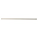 Mirolin CR55W SS Heavy Gauge Curtain Rod White
