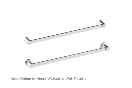 Kartners 137120-72 PORTO 20" Towel Bar Polished Brass