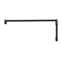 Kartners 13770824-48 Porto 8"x24" Offset Shower Door Handles Matte Black
