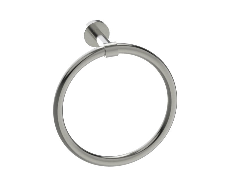 Kartners 144460-81 OSLO Towel Ring Brushed Nickel
