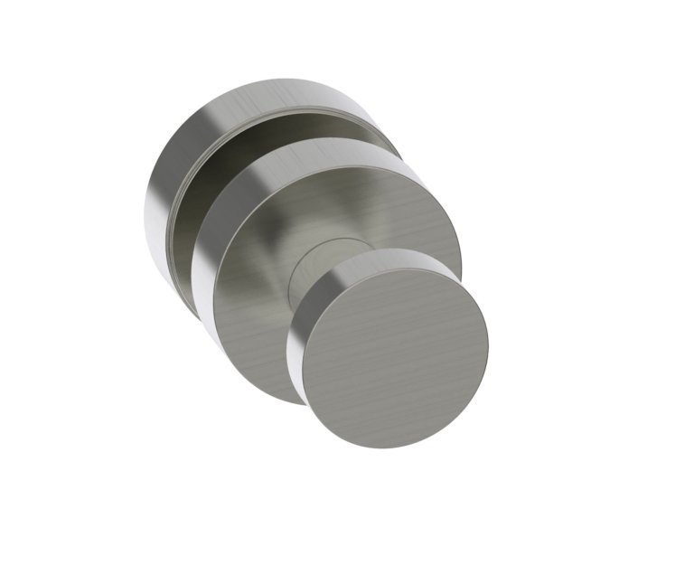 Kartners 1447501-81 OSLO Shower Door Handle single knob Brushed Nickel