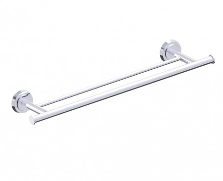Kartners 167182-65 SOFIA Towel Bar Double 18" Brushed Copper
