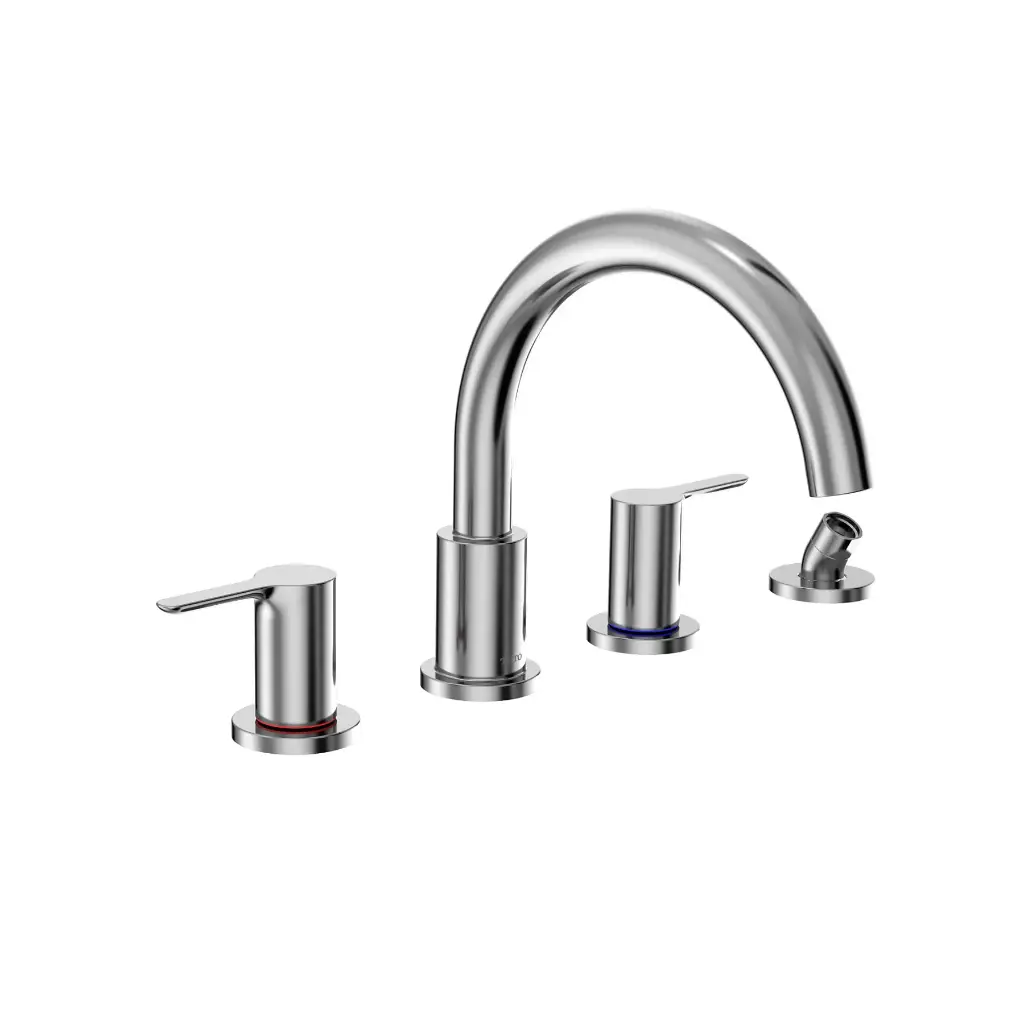 TOTO TBS01202U#CP LB Four Hole Roman Tub Filler Trim Polished Chrome