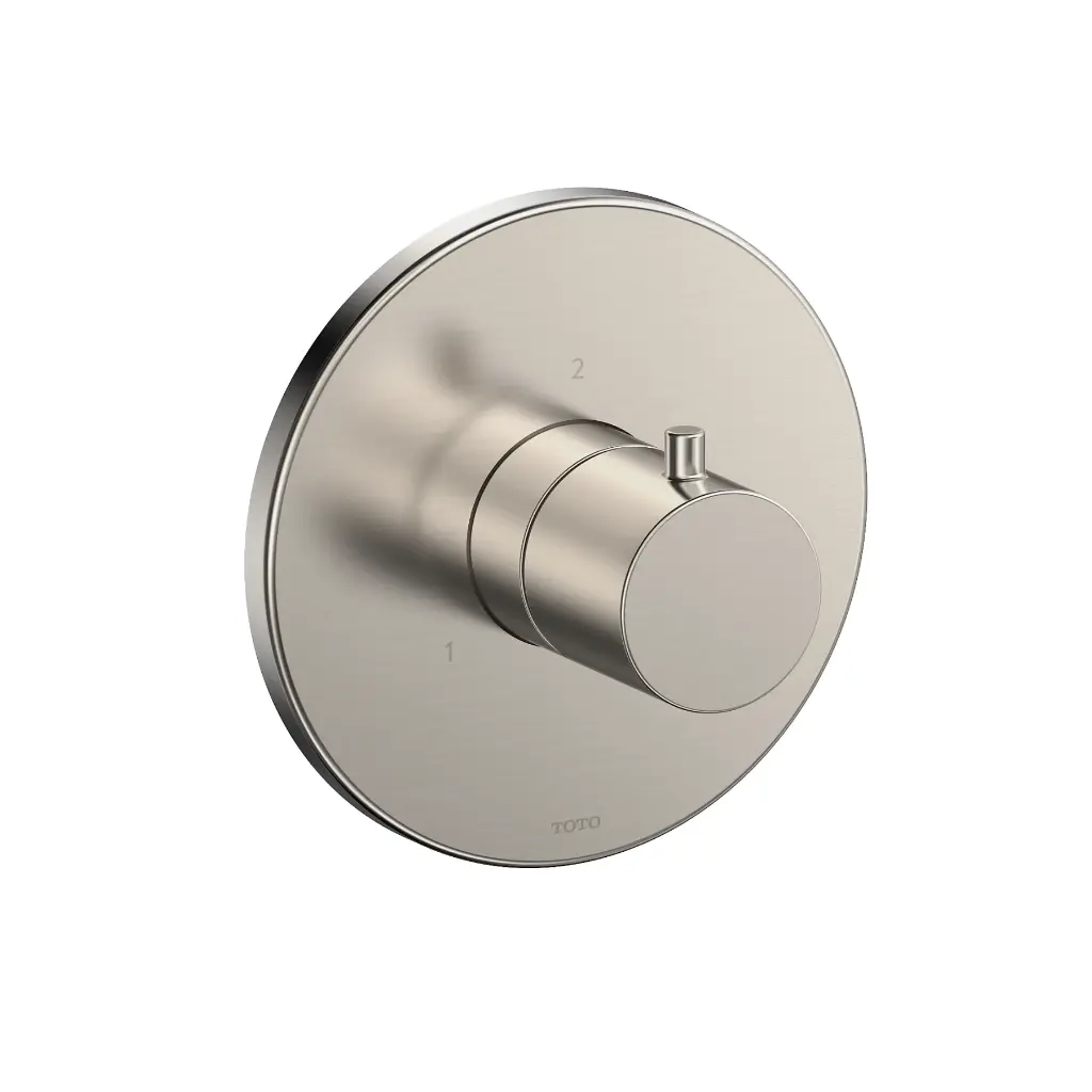TOTO TBV01104U#BN Three Way Round Diverter Trim Brushed Nickel