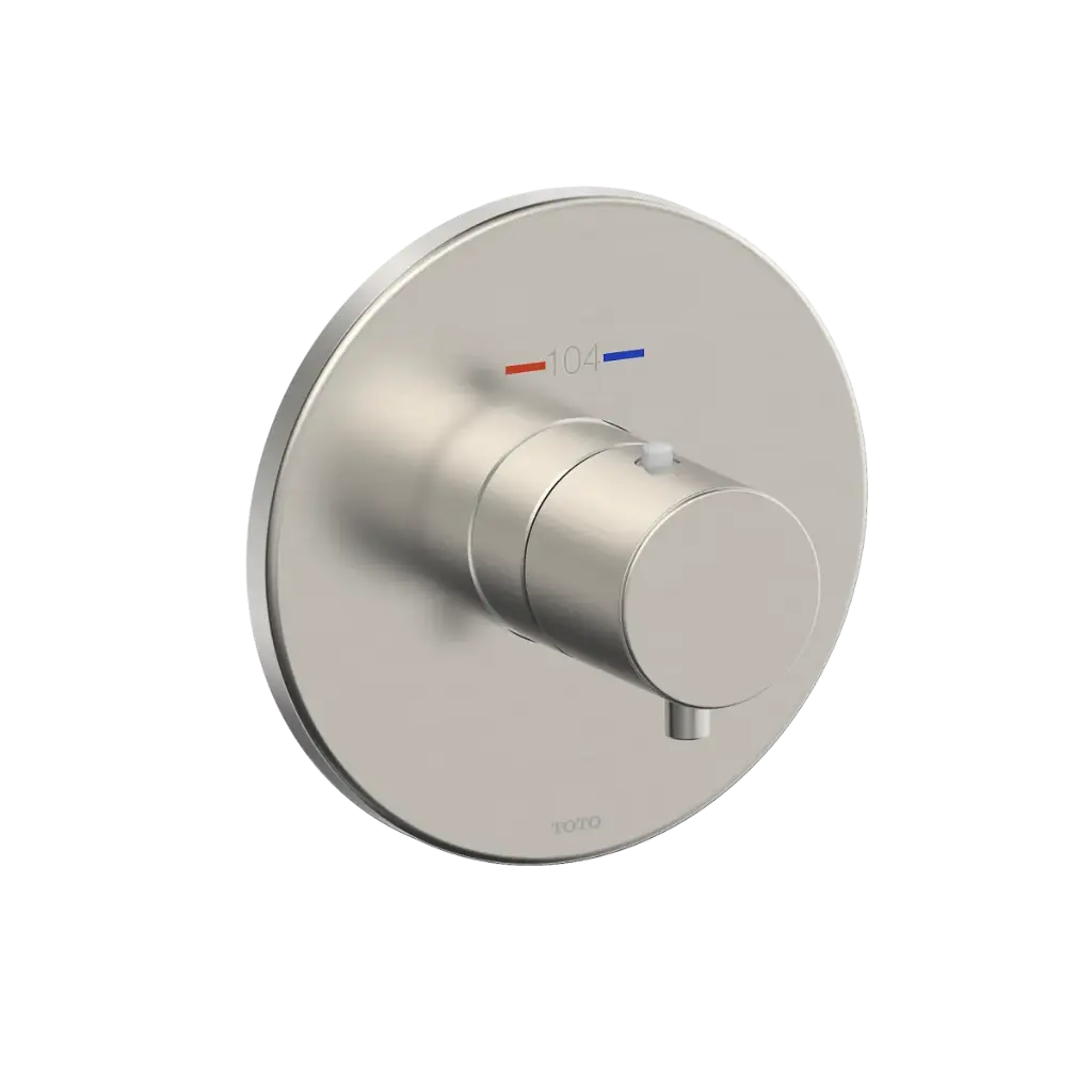 TOTO TBV01406U#BN TThermostatic Mixing Valve Round Trim Brushed Nickel
