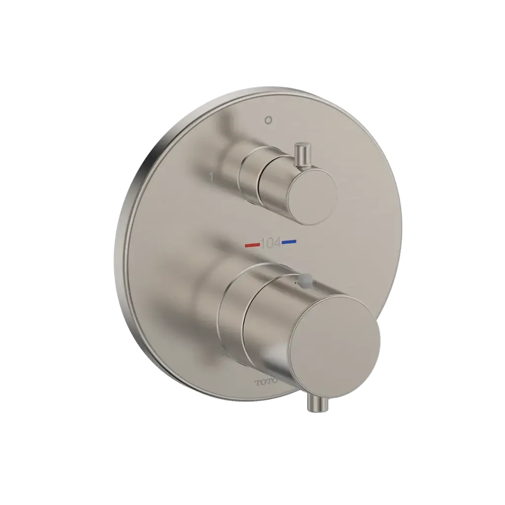 TOTO TBV01408U#BN Thermostatic Mixing Valve with Two Way Diverter Trim Brushed Nickel
