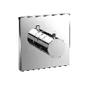 TOTO TBV02102U#CP Three Way Diverter Square Trim with Off Polished Chrome