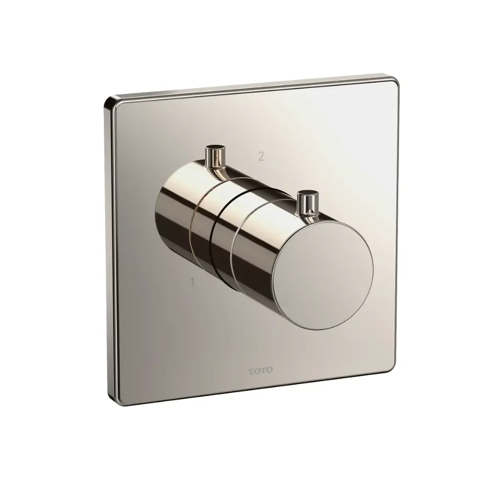 TOTO TBV02104U#PN Three Way Diverter Square Trim Polished Nickel