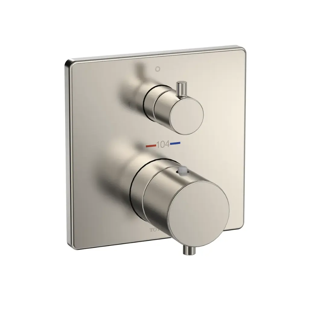 TOTO TBV02403U#BN Thermostatic Mixing Valve with Volume Control Trim Brushed Nickel