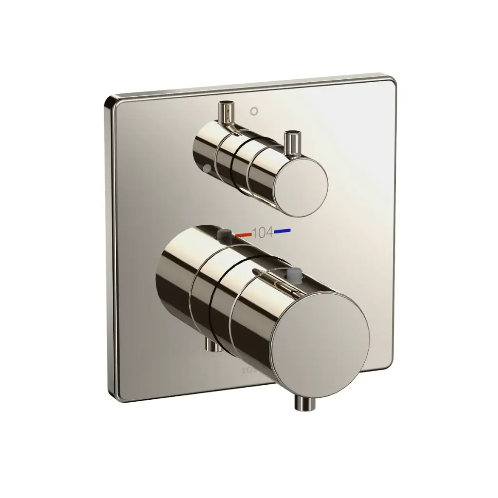 TOTO TBV02403U#PN Thermostatic Mixing Valve with Volume Control Trim Polished Nickel