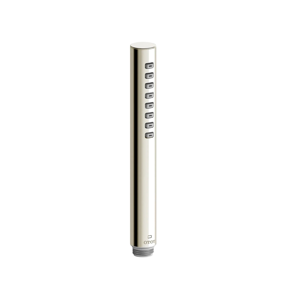 TOTO TBW02016U4#PN Cylindrical One Mode Handshower Polished Nickel