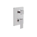 ALT 20842 Riga Uniplex P23 Trim Kit 2 Way Shared Chrome