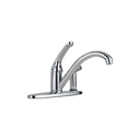 Delta 336 Classic Single Handle Kitchen Faucet With Spray Chrome