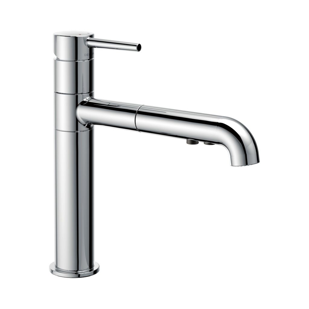 Delta 4159 Trinsic Single Handle Pull Out Kitchen Faucet Chrome