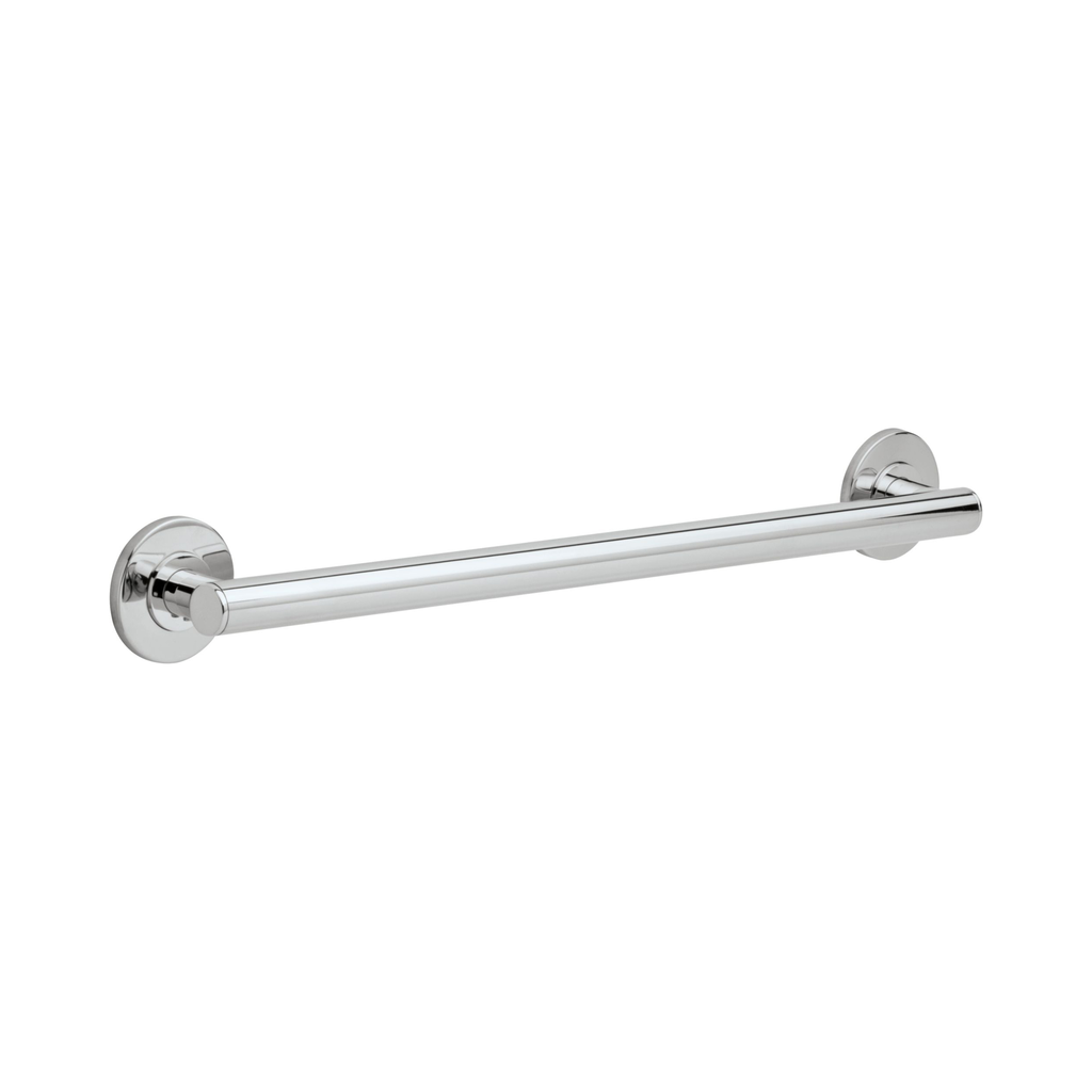 Delta 41824 24 Contemporary Decorative ADA Grab Bar Chrome