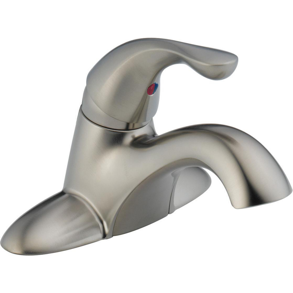 Delta 520-SSMPU Classic Single Handle Centerset Lavatory Faucet Brilliance Stainless