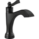 Delta 556T-BL-DST Dorval Touch2O.Xt Single Hole Bath Faucet Matte Black