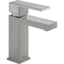 Delta 567LF-SSPP Modern Angular Single Handle Lavatory Faucet Stainless Steel