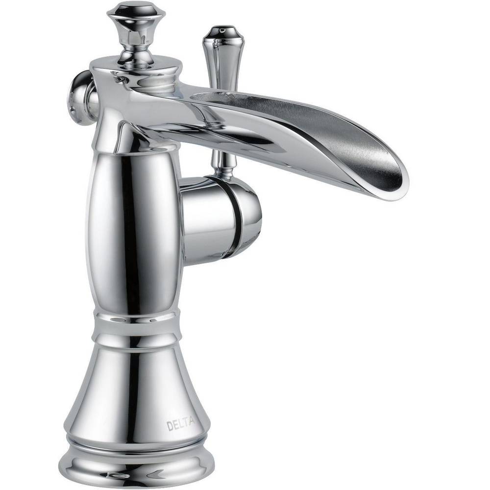 Delta 598LF Cassidy Single Handle Channel Bathroom Faucet Chrome