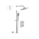 ALT 91282 Riga Thermostatic Shower System 2 Functions Chrome