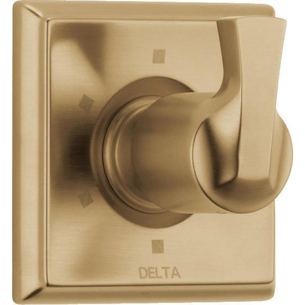 Delta T11951 Dryden 6 Setting 3 Port Diverter Trim Champagne Bronze