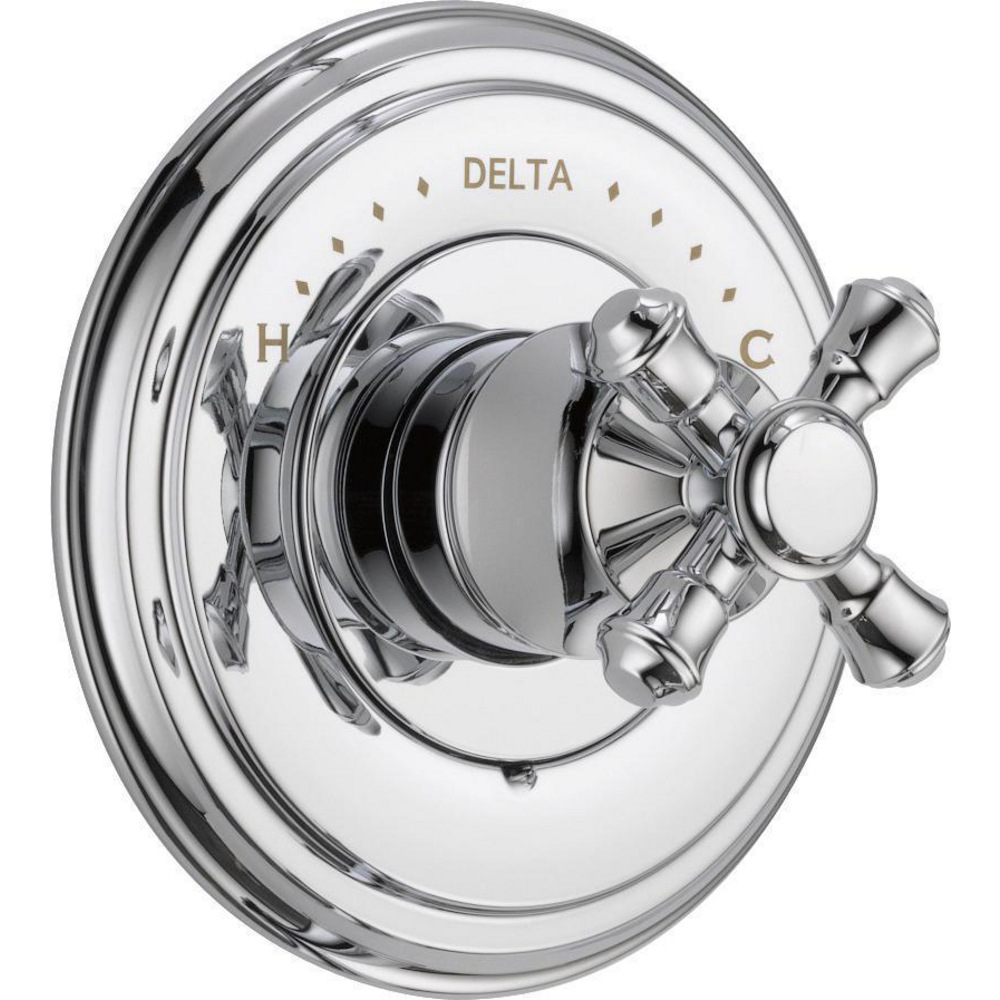 Delta T14097 Cassidy Monitor 14 Series Valve Only Trim Less Handle Chrome