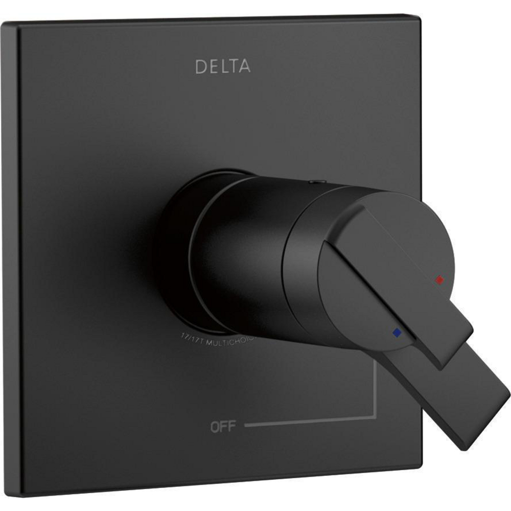 Delta T17T067 Ara TempAssure 17T Series Valve Only Trim Matte Black