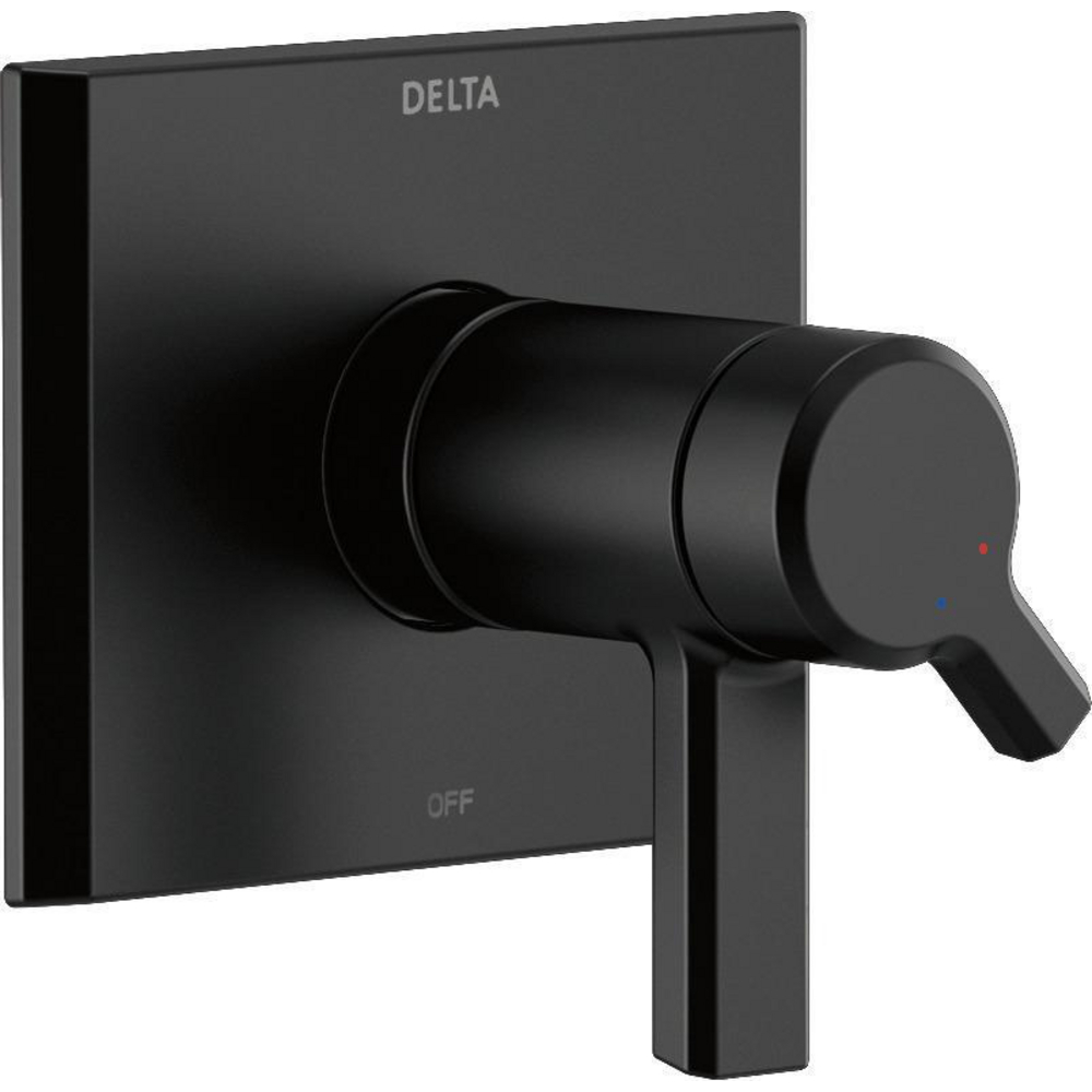Delta T17T099 Pivotal TempAssure 17T Series Valve Only Trim Matte Black