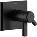 Delta T17T099 Pivotal TempAssure 17T Series Valve Only Trim Matte Black