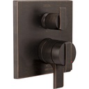 Delta T27967 Angular Modern Monitor 17 Series Valve Trim 6 Setting Integrated Diverter Venetian Bronze