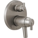 Delta T27T959 Contemporary Two Handle TempAssure 17T Series Valve Trim Brilliance Stainless