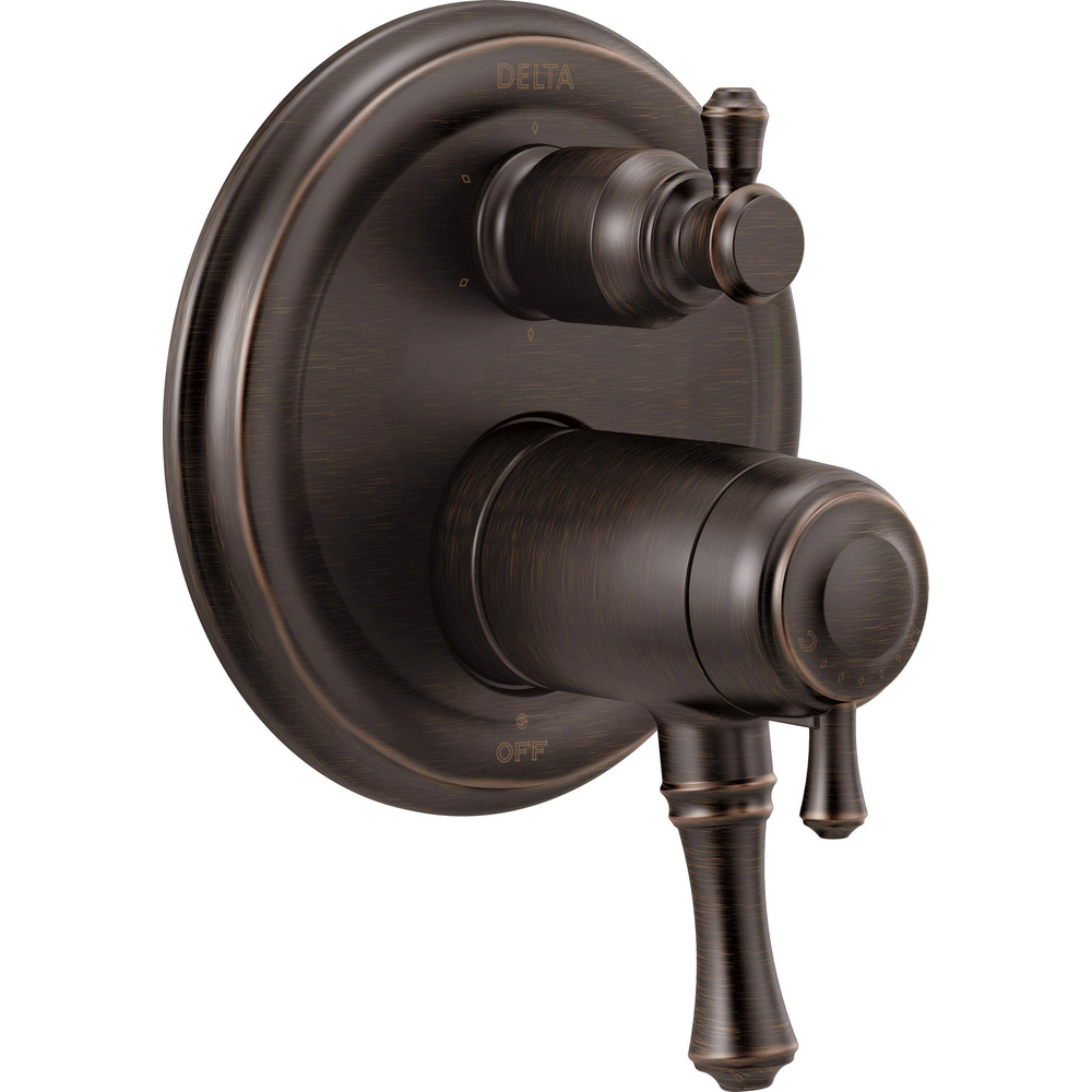 Delta T27T997 Traditional TempAssure 17T Series Valve Trim 6 Setting Diverter Venetian Bronze